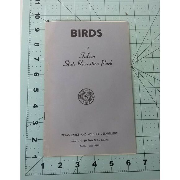Vintage Birds of Falcon State Recreation Park Booklet Texas Parks Wildlife - Picture 5 of 5